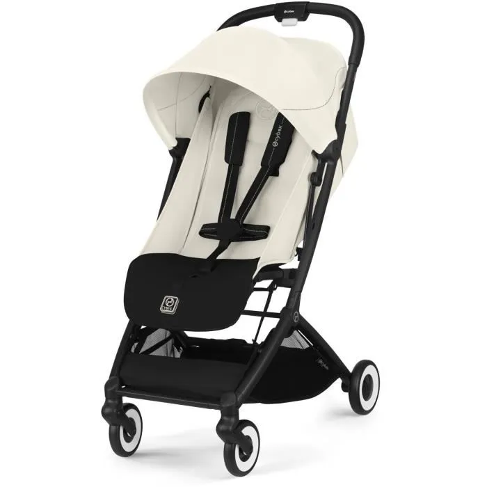 Cybex Cochecito Ultracompacto y Cómodo Orfeo 4 Ruedas Canvas White 3