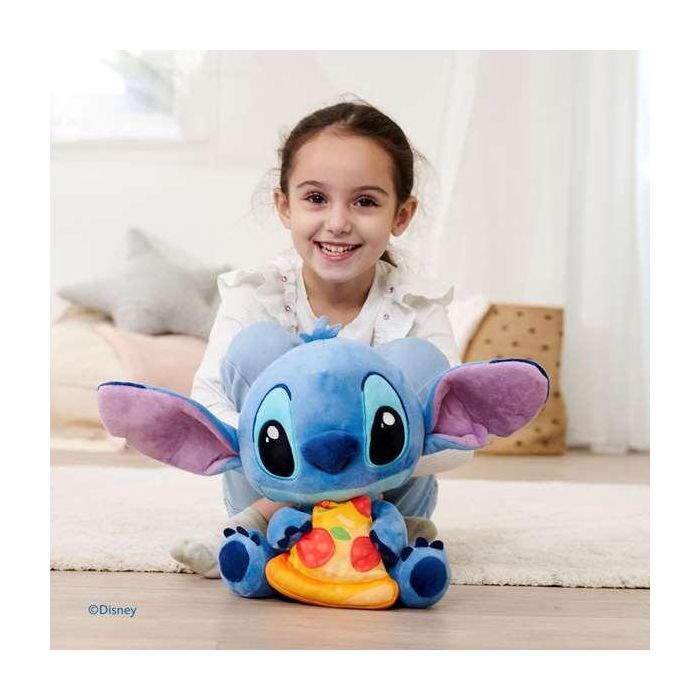 Peluche stitch con pizza, 25cm 4 Peluche stitch con pizza, 25cm 4