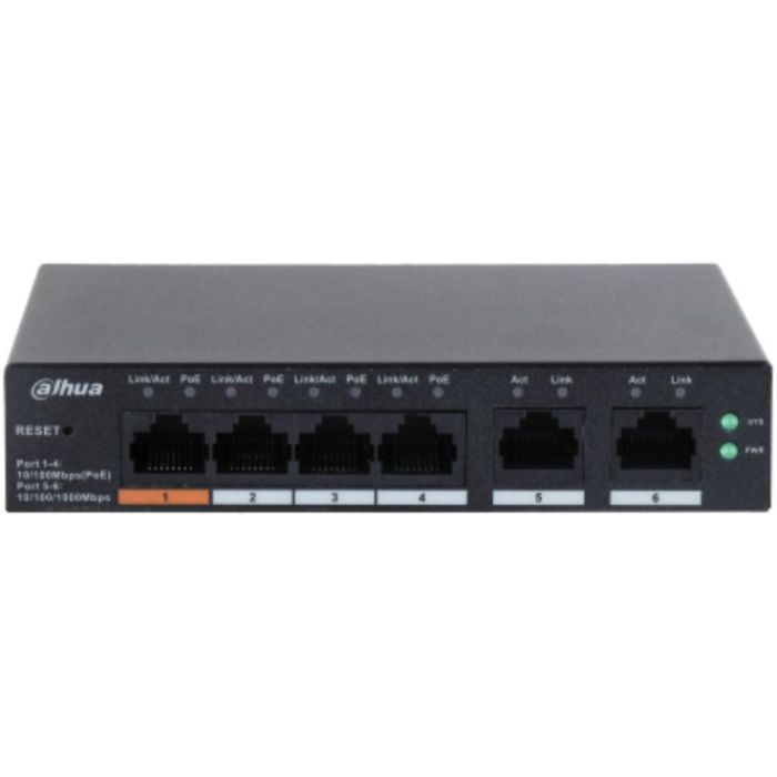 Dahua Technology DH-CS4226-24ET-375 Gestionado L2 Gigabit Ethernet (10/100/1000) Energía sobre Ethernet (PoE) Negro Dahua Technology DH-CS4226-24ET-375 Gestionado L2 Gigabit Ethernet (10/100/1000) Energía sobre Ethernet (PoE) Negro