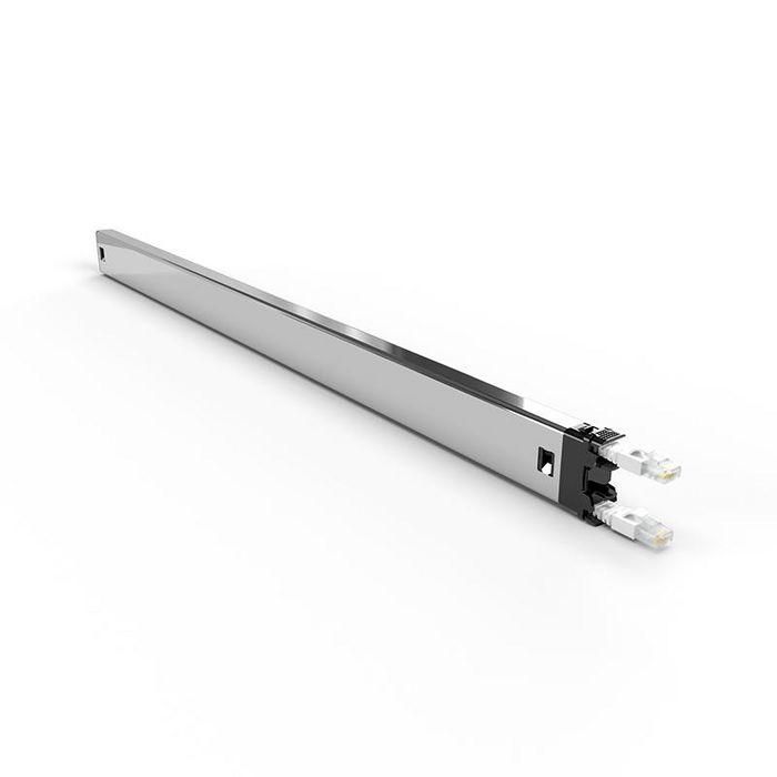 PATCHBOX Plus+ Cassette Cat.6a STP Blanco 1.8m para Gestión de Cables Armario de Red 30RU