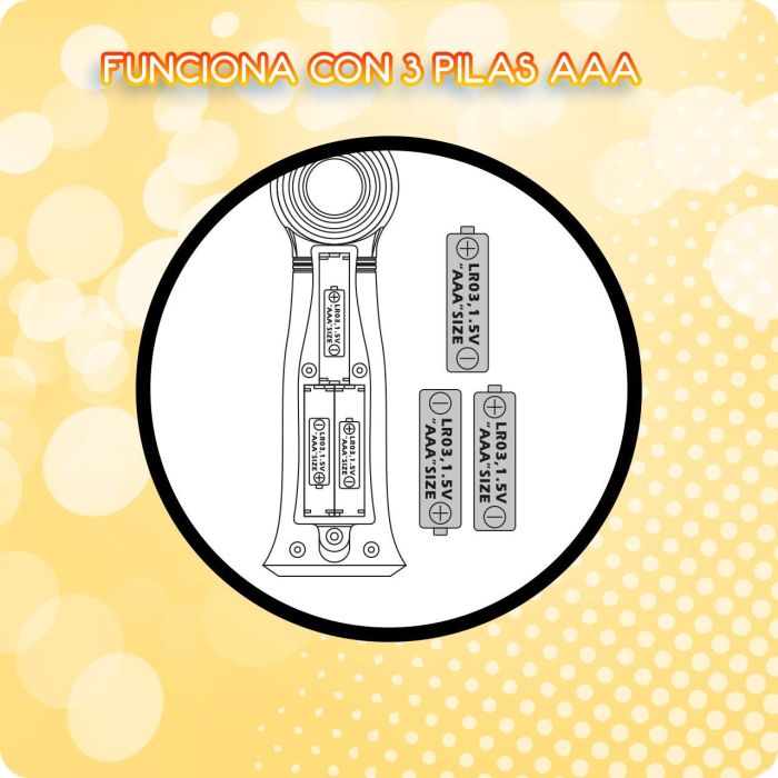 Deqube Micrófono Karaoke Bluetooth Inalámbrico con Distorsionador de Voz y Luces Intermitentes - Ideal para Niños