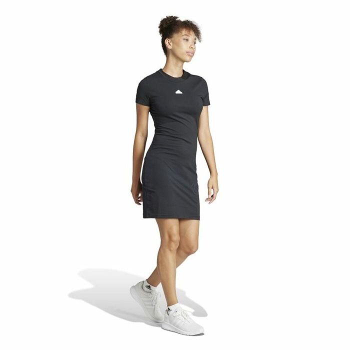 Vestido Adidas Bluv Essentials Negro Vestido Adidas Bluv Essentials Negro