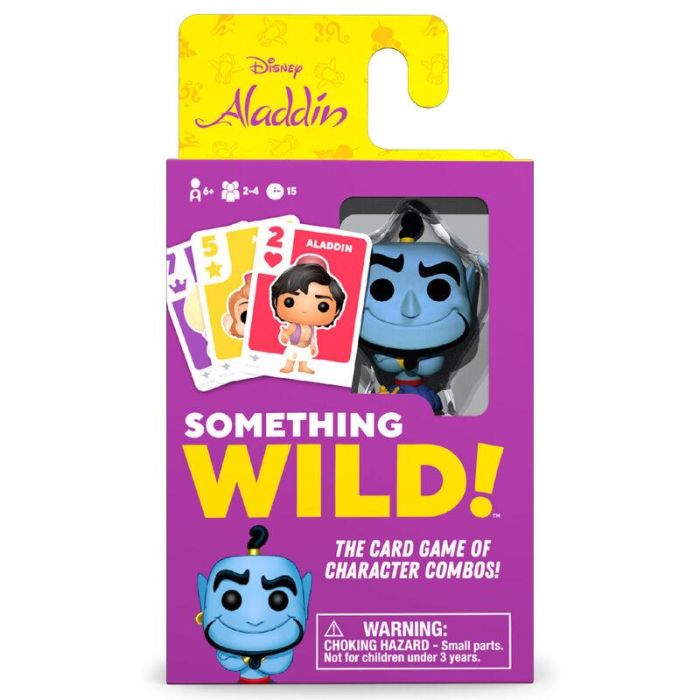 Juego cartas Something Wild! Aladdin Disney Aleman / Español / Italiano 1