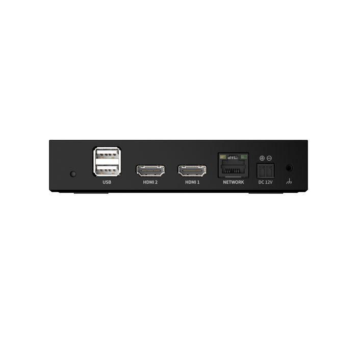 Hanwha Decodificador de vídeo 4 canales puerto HDMI dual 12V/PoE Wisenet 2 Hanwha Decodificador de vídeo 4 canales puerto HDMI dual 12V/PoE Wisenet 2