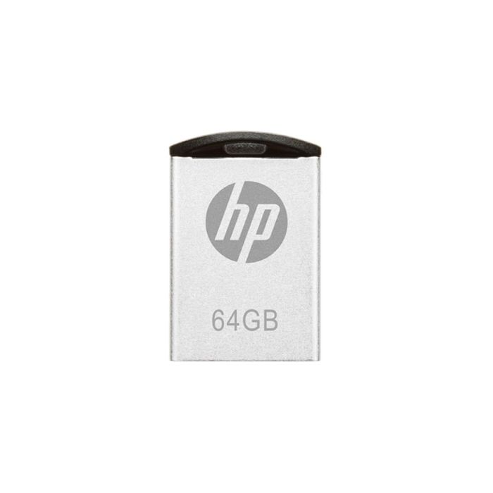 Memoria USB HP HPFD222W-64 Plateado Metal 64 GB 1 Memoria USB HP HPFD222W-64 Plateado Metal 64 GB 1
