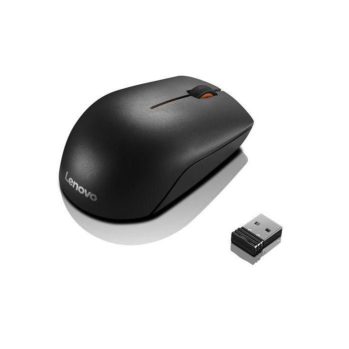 Ratón inalámbrico Lenovo 300 negro 1 Ratón inalámbrico Lenovo 300 negro 1