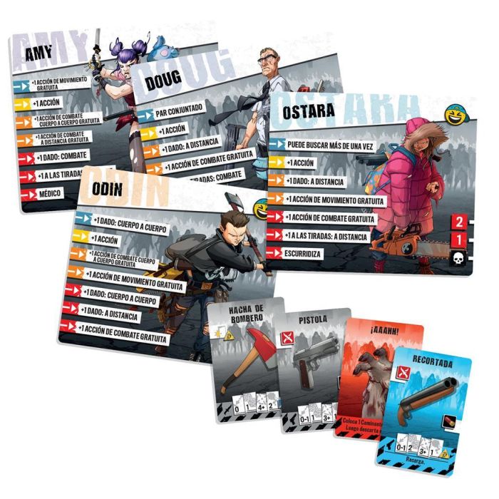 CMON Zombicide Segunda Edición - Juego de Mesa Cooperativo de Zombis con 88 Miniaturas, para 1 a 6 Jugadores, Edad 14+, Español (Zombicide 2nd Ed) CMON Zombicide Segunda Edición - Juego de Mesa Cooperativo de Zombis con 88 Miniaturas, para 1 a 6 Jugadores, Edad 14+, Español (Zombicide 2nd Ed)