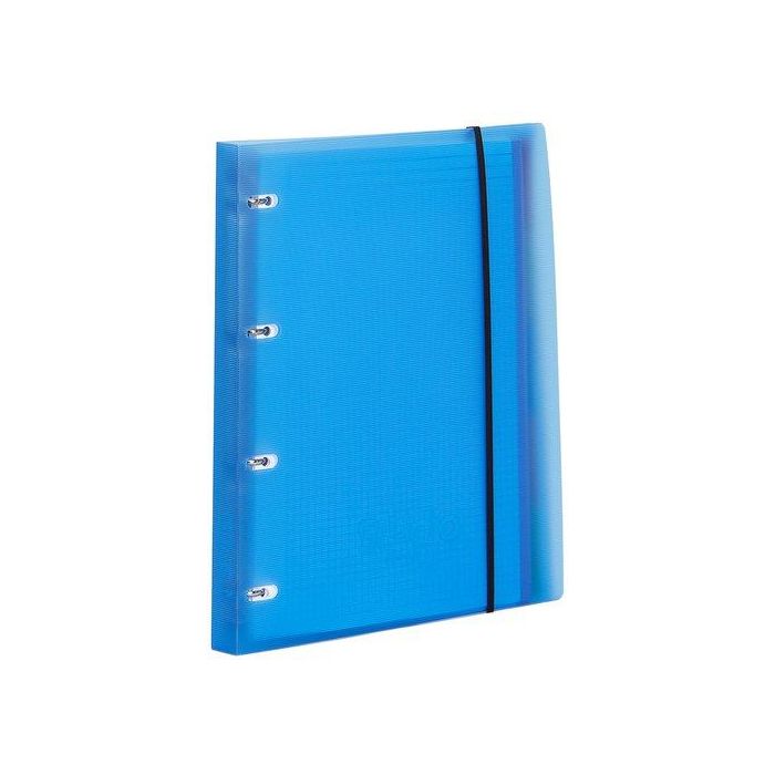 Carpebloc Pardo Studio Style A4 4 An.20Mm Con Rec.100 Hj. 90 Gr. Y Separadores Azul 8 unidades