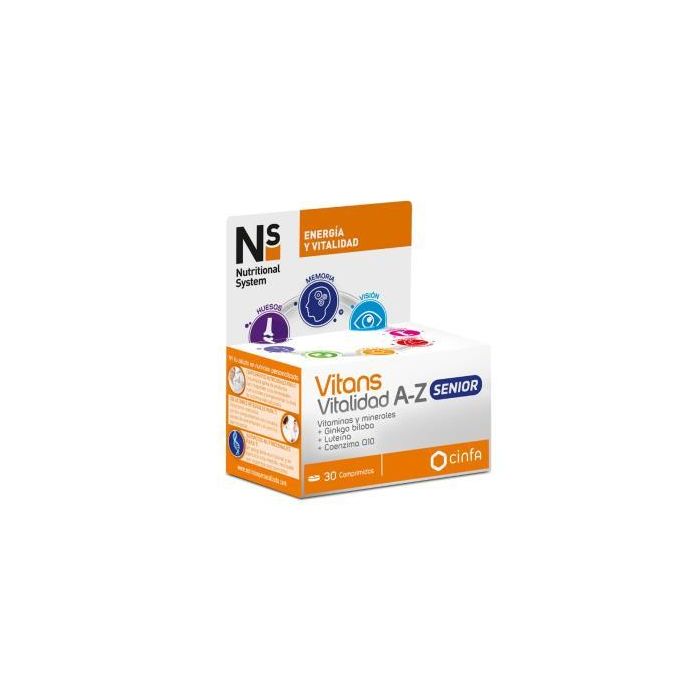 Ns Vitans Vitalidad A-Z Senior 30 Comp