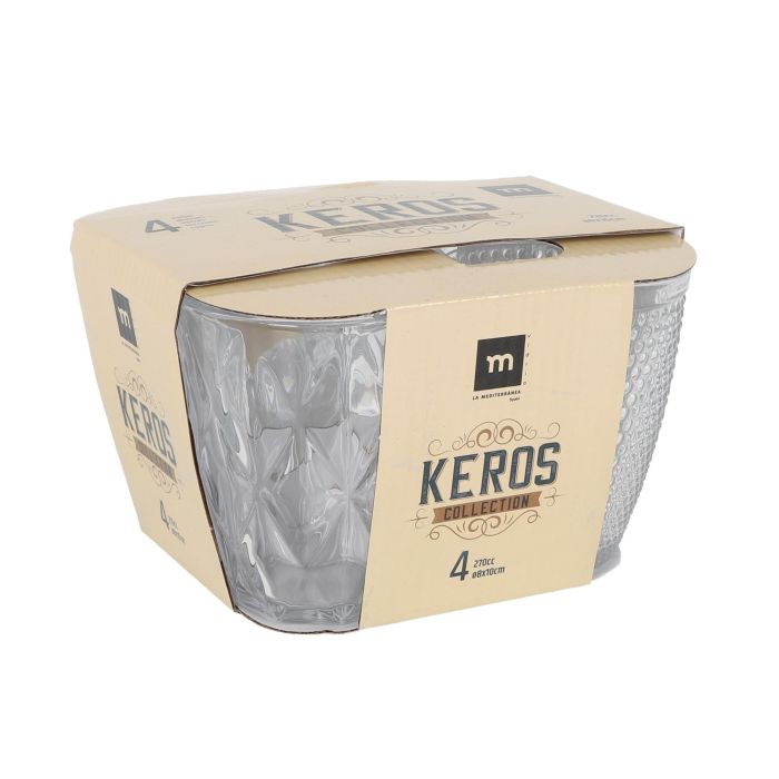 Set 4 Vasos "Keros" 270Cc Md (12 Cajas) 3
