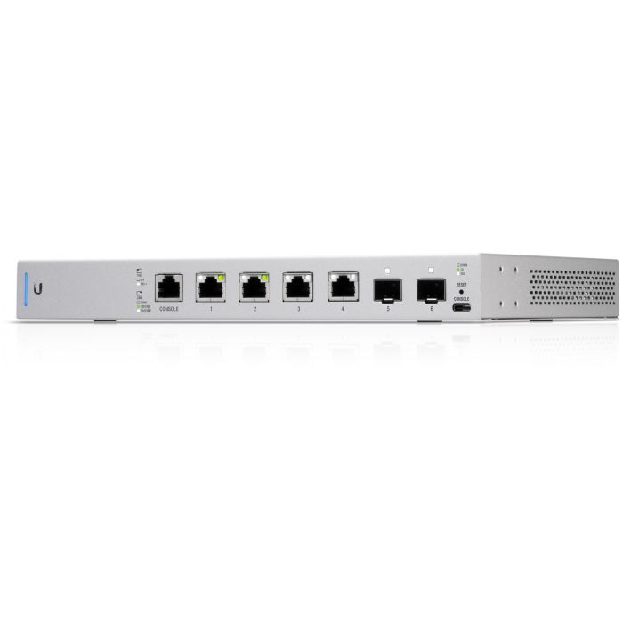 Ubiquiti US-XG-6POE Managed Switch 10G Ethernet PoE++ con 4 Puertos RJ-45 10G y 2 SFP+, Montaje en Rack 1U 3