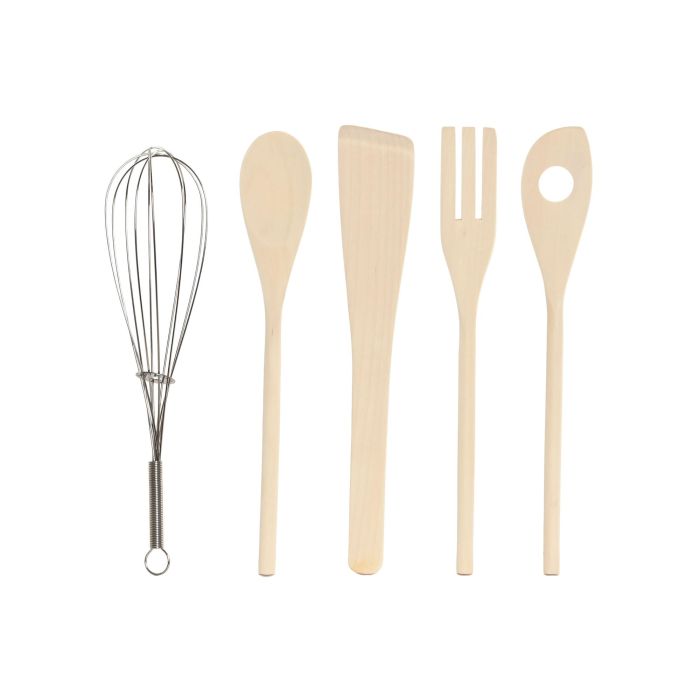 Utensilios Basicos DKD Home Decor Blanco 11 x 25 x 11 cm Set de 6 1 Utensilios Basicos DKD Home Decor Blanco 11 x 25 x 11 cm Set de 6 1