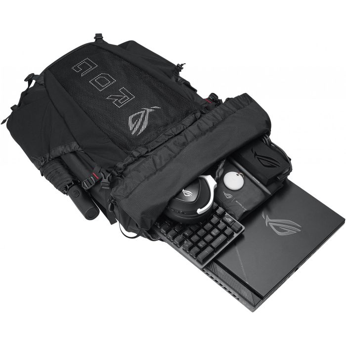 ASUS BP3800 ROG Archer ErgoAir Rucksack gaming 18" para portátil - Nylon, Resistente al agua, Negro 11