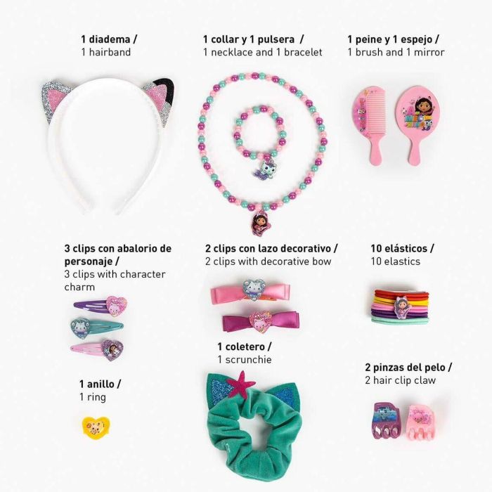 Set de belleza caja gabby´s dollhouse 34.0 x 24.5 x 4.0 cm 2 Set de belleza caja gabby´s dollhouse 34.0 x 24.5 x 4.0 cm 2