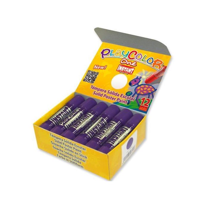 Instant Témperas Sólidas Basic One Barra 10 gr Caja 12 Unidades Lila Instant Témperas Sólidas Basic One Barra 10 gr Caja 12 Unidades Lila