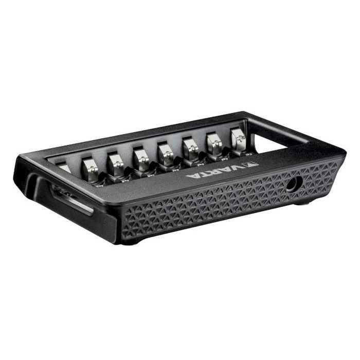 Varta Cargador de Pilas LCD Multi Charger+ para pilas AA y AAA de NiMH, protección contra cortocircuitos 1 Varta Cargador de Pilas LCD Multi Charger+ para pilas AA y AAA de NiMH, protección contra cortocircuitos 1