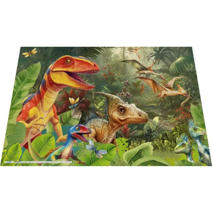 HERMA Schreibunterlage Karton Dino World 55x35 3Stk 4