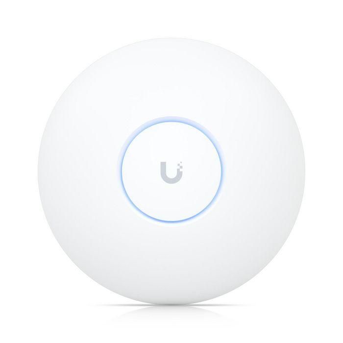 Ubiquiti WiFi 7 AP, 6 GHz, 8 spatial streams, 2.5 GbE RJ45 port, PoE+, 44-57V DC, polycarbonate, aluminum, white 7