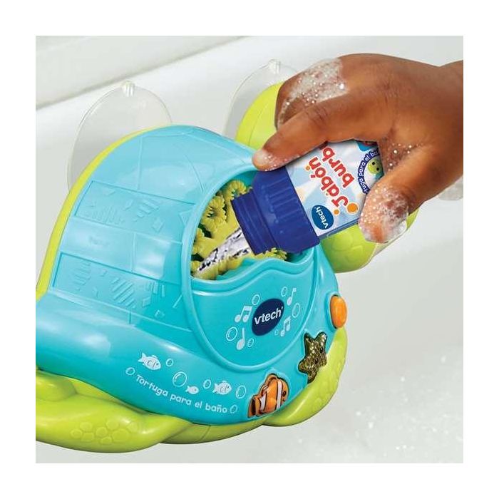 Tortuga para el baño baby burbujas 13,5x21,6x8,3 cm 2 Tortuga para el baño baby burbujas 13,5x21,6x8,3 cm 2