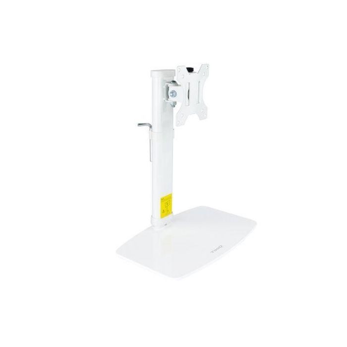 Tooq Soporte Sobremesa Monitor DB1127TN-W para Pantallas 17"-27" Giratorio Inclinable hasta 6kg Blanco