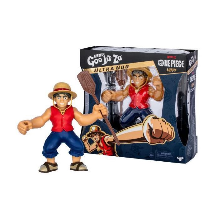 Bandai Figura Goo Jit Zu One Piece Luffy - Estirable hasta 3 veces su tamaño, 20 cm 0 Bandai Figura Goo Jit Zu One Piece Luffy - Estirable hasta 3 veces su tamaño, 20 cm 0