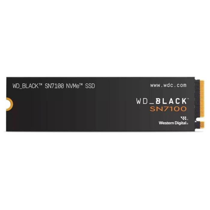 Western Digital WD Black SN7100 WDS100T4X0E Disco SSD NVMe 1TB M.2 2280 PCIe Gen4 7250MB/s Lectura para Gaming y Aplicaciones IA
