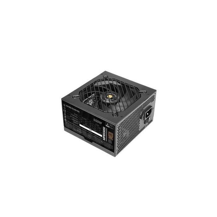 Mars Gaming Fuente de Alimentación MPB550SI 550W 80+ Bronze ATX Mars Gaming Fuente de Alimentación MPB550SI 550W 80+ Bronze ATX