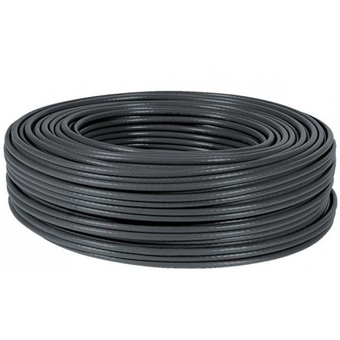 MicroConnect Cable de Red CAT-6 FTP Flexible Negro 305m Cobre Apantallado para Conexión de Red