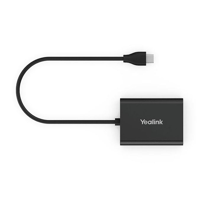 Yealink EHS60 Adaptador de auricular inalámbrico para Yealink WH62/WH63 y teléfonos IP Cisco/Avaya/Poly/Grandstream, Negro 1
