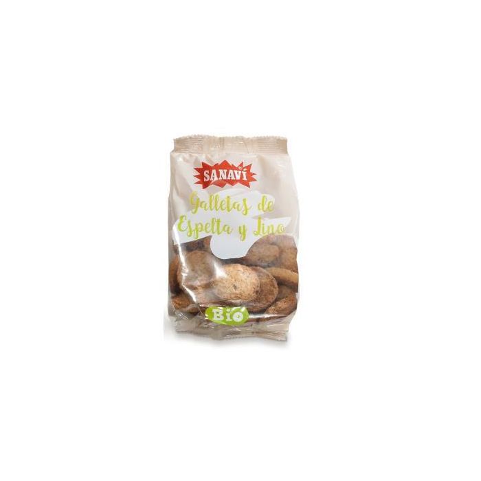 Galletas De Espelta Y Lino 200Gr. Bio Vegan