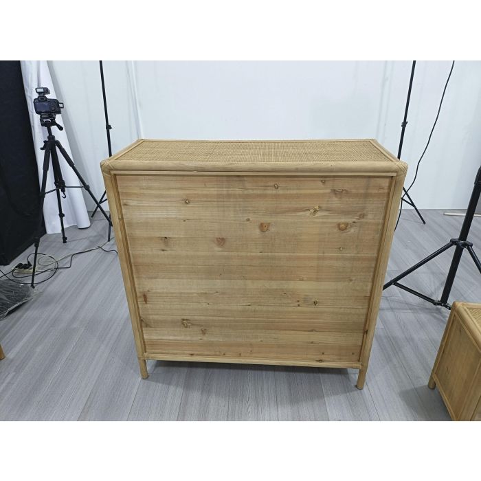 Aparador Tropical DKD Home Decor Marron Claro 40 x 100 x 100 cm 4 Aparador Tropical DKD Home Decor Marron Claro 40 x 100 x 100 cm 4