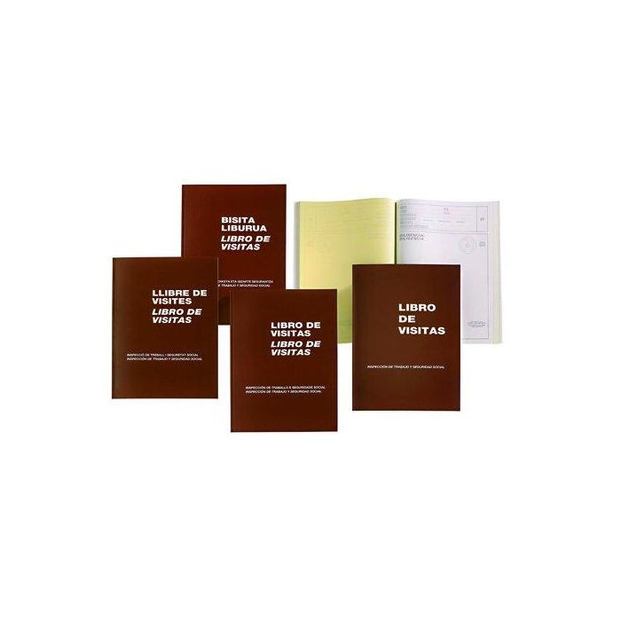 Libro Contabilidad Fº Nº 98 Visitas Bilingüe* (Gallego/Castellano)