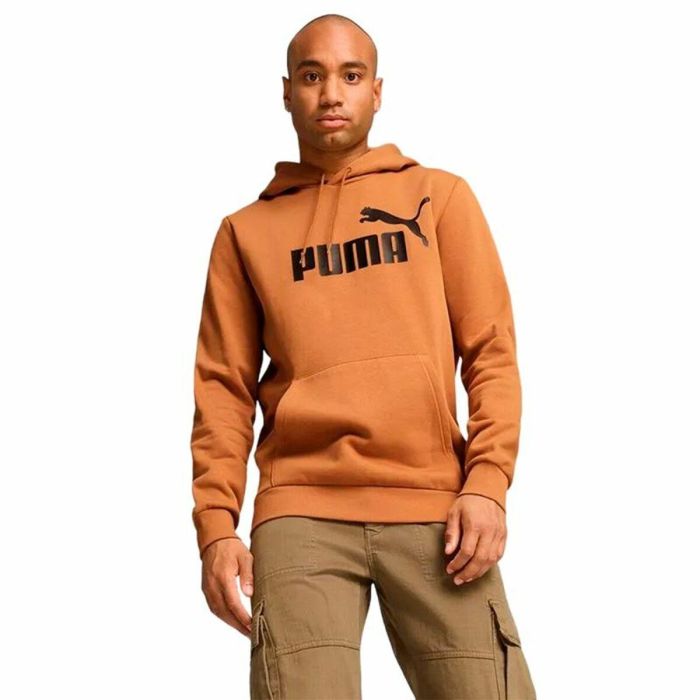 Sudadera con Capucha Hombre Puma Essentials Big Logo Hoodie Fl 2 Sudadera con Capucha Hombre Puma Essentials Big Logo Hoodie Fl 2