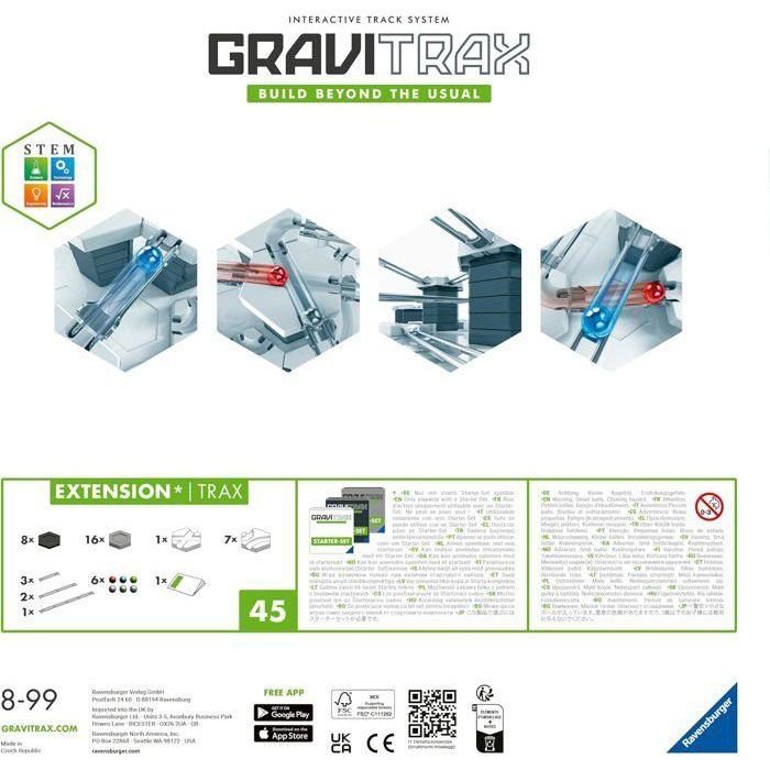 Juego de extensión/rieles GraviTrax Trax - 224142 - A partir de 8 años Ravensburger 3