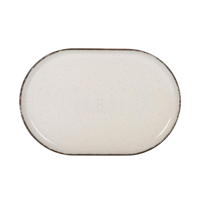 Fuente Oval Anllo Nordic Brillo 30x20x2.5 cm - Inde (12 Unidades) 1 Fuente Oval Anllo Nordic Brillo 30x20x2.5 cm - Inde (12 Unidades) 1