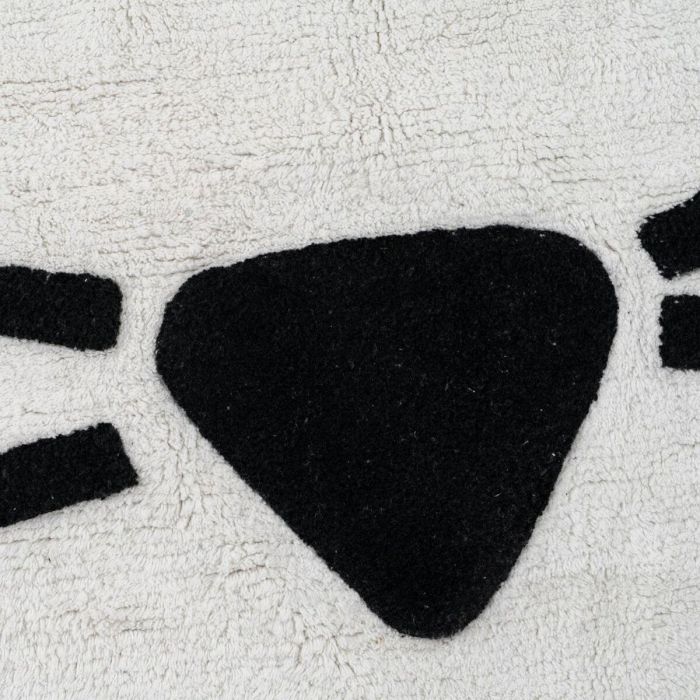 Alfombra Infantil 100 % algodón Gato 150 cm 150 x 150 x 1 cm 2
