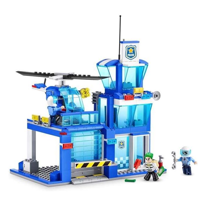 Construccion estación de policia max build 321 piezas Construccion estación de policia max build 321 piezas