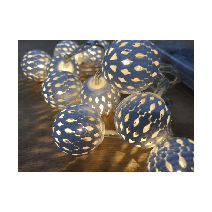 Guirnalda de Luces LED Decorative Lighting Plateado 4 Guirnalda de Luces LED Decorative Lighting Plateado 4