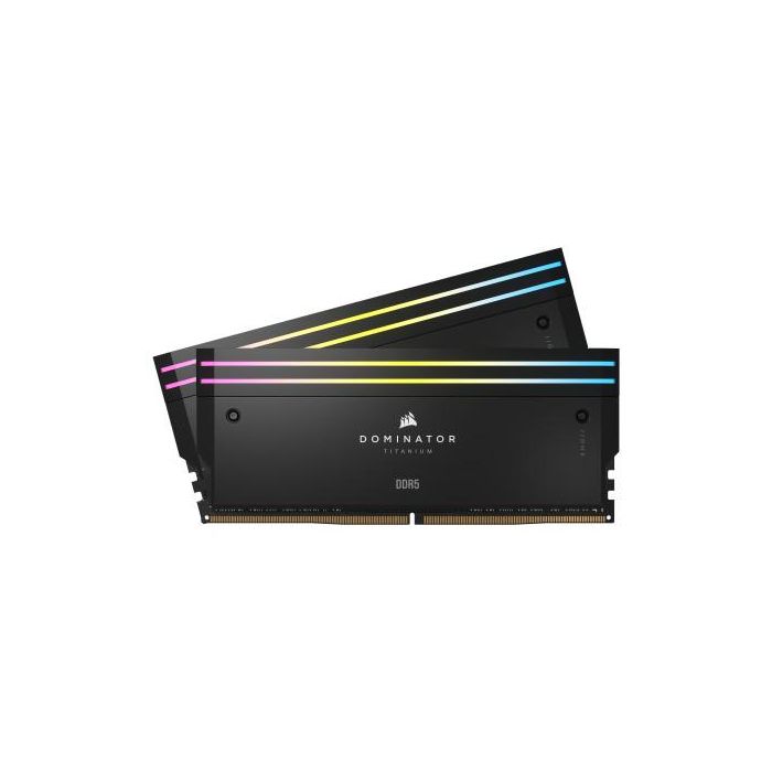 Corsair Dominator Titanium CMP64GX5M2X6600C32 módulo de memoria 64 GB 2 x 32 GB DDR5 6600 MHz Corsair Dominator Titanium CMP64GX5M2X6600C32 módulo de memoria 64 GB 2 x 32 GB DDR5 6600 MHz