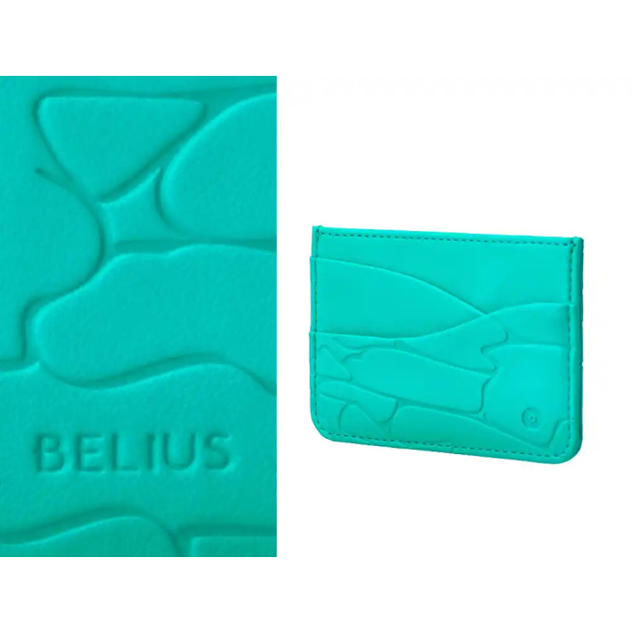 Belius Cocktails Mojito Bolígrafo y Cartera de Aluminio Verde Plateado con Relieve, Tinta Azul, Caja Diseño 9