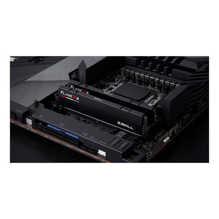 G.Skill F5-6000J3238F16GX2-FX5 Memoria RAM DDR5 32GB (2x16GB) 6000MHz CL32 Flare X5 Black (AMD optimiert) G.Skill F5-6000J3238F16GX2-FX5 Memoria RAM DDR5 32GB (2x16GB) 6000MHz CL32 Flare X5 Black (AMD optimiert)