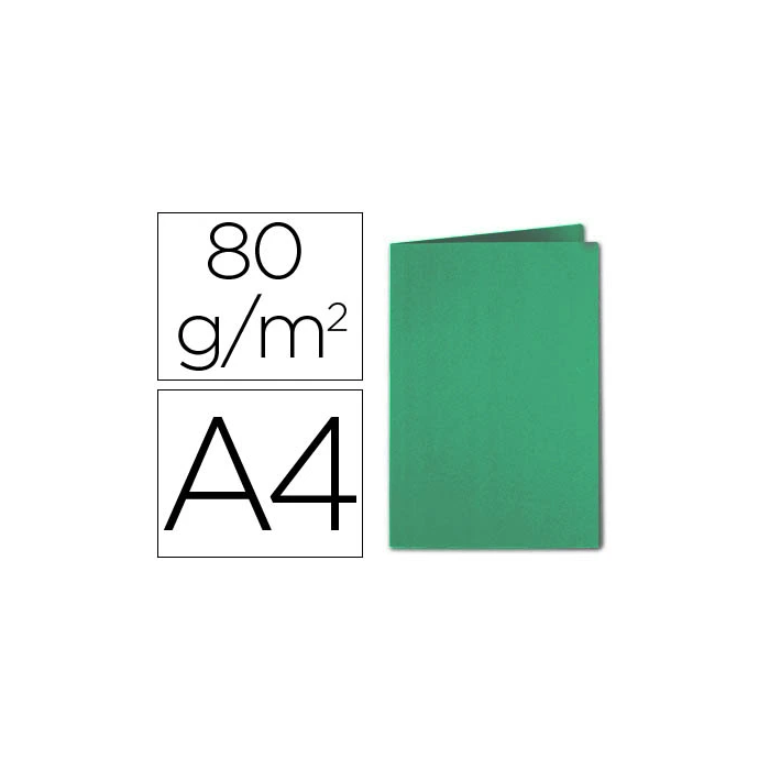 Exacompta Subcarpeta Cartulina DIN A4 Verde Oscuro 80 gr 0 Exacompta Subcarpeta Cartulina DIN A4 Verde Oscuro 80 gr 0