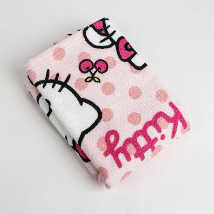 Cerdá Poncho Microfibra Hello Kitty 50x115 cm Rosa Claro para Niños +3 Años 1 Cerdá Poncho Microfibra Hello Kitty 50x115 cm Rosa Claro para Niños +3 Años 1
