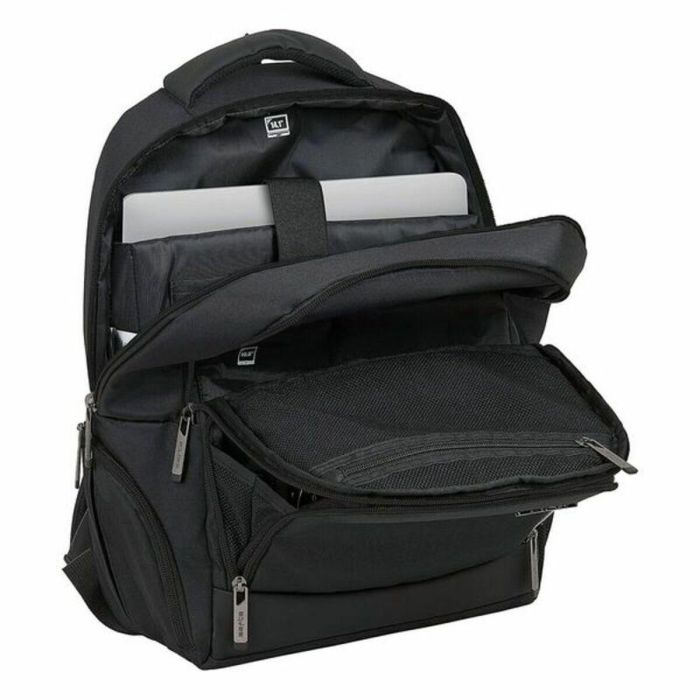 Mochila para Portátil Safta 14,1'' Negro 28 x 42 x 16 cm 3
