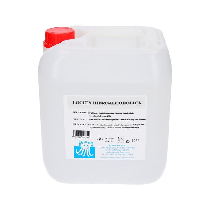 Gel Hidroalcoholico Para Manos Limpia Y Desinfecta Sin Aclarado Garrafa 5 Litros 2