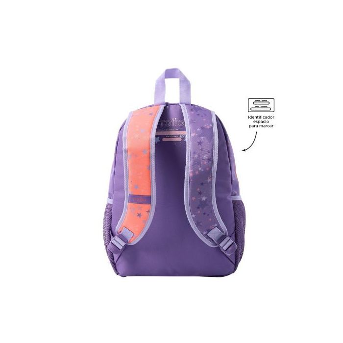 Totto Mochila Morral Star Cat M MJ04STC002-2410-4Q8M Morado Niña Poliester Estampado Satín Funcional 2 Totto Mochila Morral Star Cat M MJ04STC002-2410-4Q8M Morado Niña Poliester Estampado Satín Funcional 2