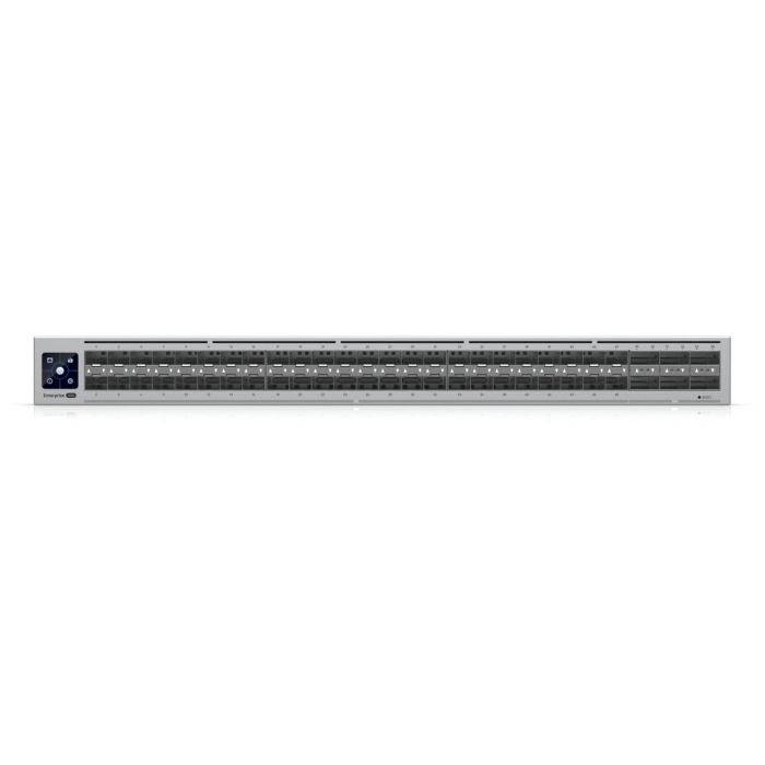 Ubiquiti ECS-Aggregation Switch Gestionado 48x 25G SFP28 6x 100G QSFP28 L2/L3 Montaje en Rack 1U 6