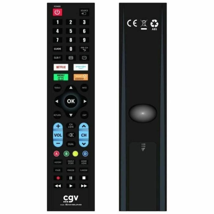 CGV CGV3322103009108 Mando a distancia de repuesto FIDELIO para televisores Samsung, sin programación, listo para usar 0 CGV CGV3322103009108 Mando a distancia de repuesto FIDELIO para televisores Samsung, sin programación, listo para usar 0