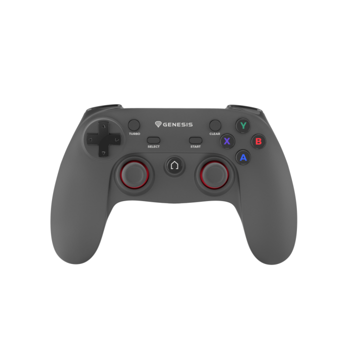 Genesis Mando Gamepad Mangan PV65 Inalámbrico para PC y PlayStation 3, 12 Botones, Vibración, Batería 600 mAh