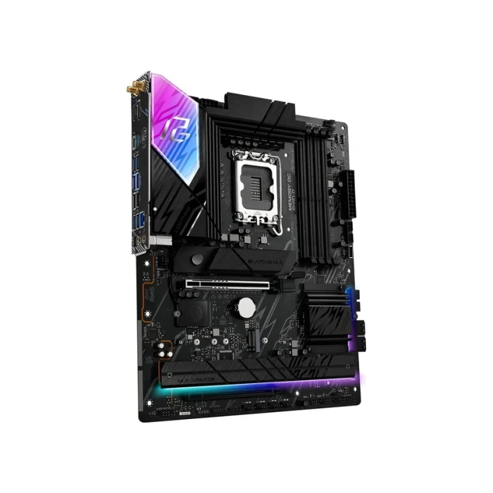 ASRock 90-MXBQG0-A0UAYZ Placa Base B860M Lightning WiFi Intel B860, 4DDR5, Wi-Fi 6E, Micro ATX, Socket LGA 1851 1
